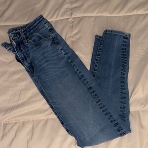 American Eagle Outfitters Dark Blue Skinny Jeans